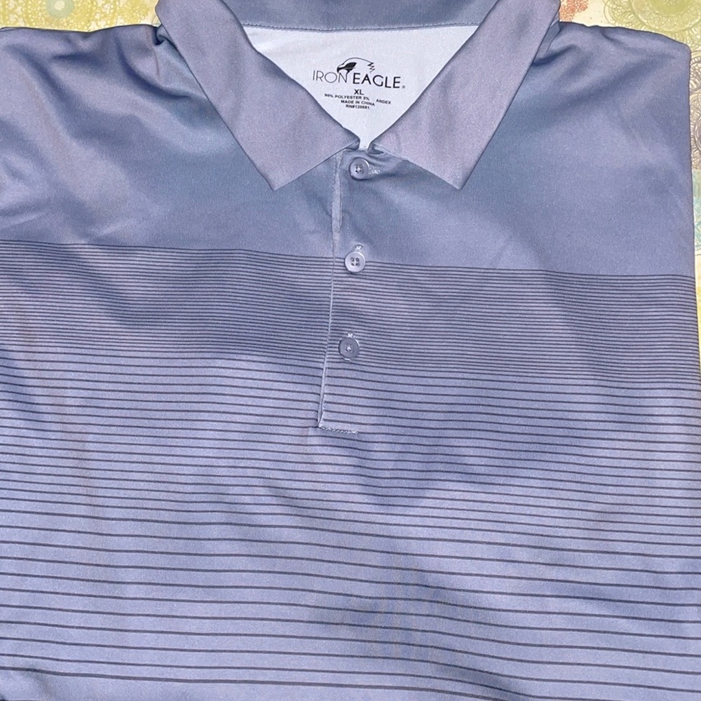 Iron Eagle Performance Men”s Golf Polo Shirt - NWOT